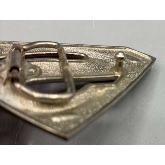 DC Comics Superman Logo‎ Metal Belt Buckle Red - Picture 3 of 4